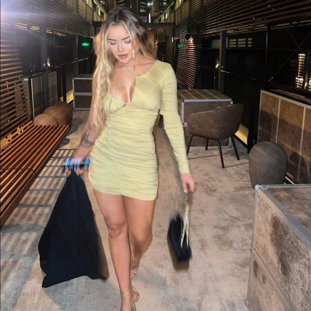 ZARA draped dress - Picture 3 of 16